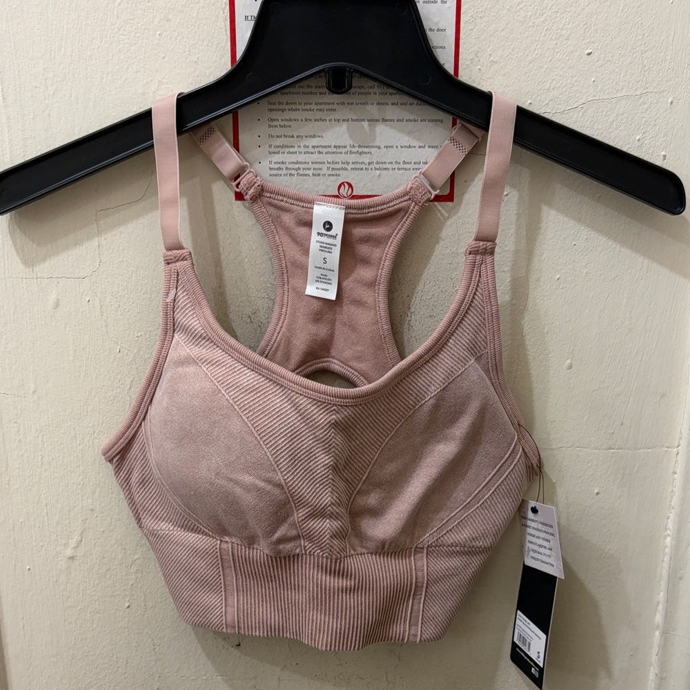 90 Degree By Reflex Blush Sports Bra